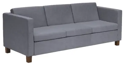 BOGA - 3 sedací souprava, koženka SK 1 - koženka stříbrná